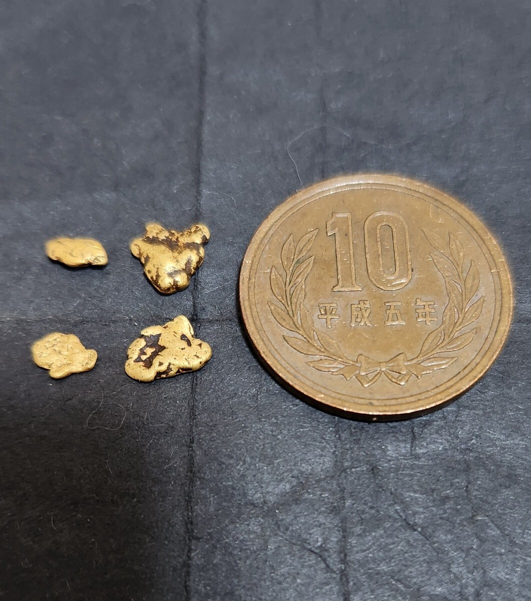 kk 国産 自然金 天然砂金 福井県産 1〜10 まとめ kk 国産 自然金 天然