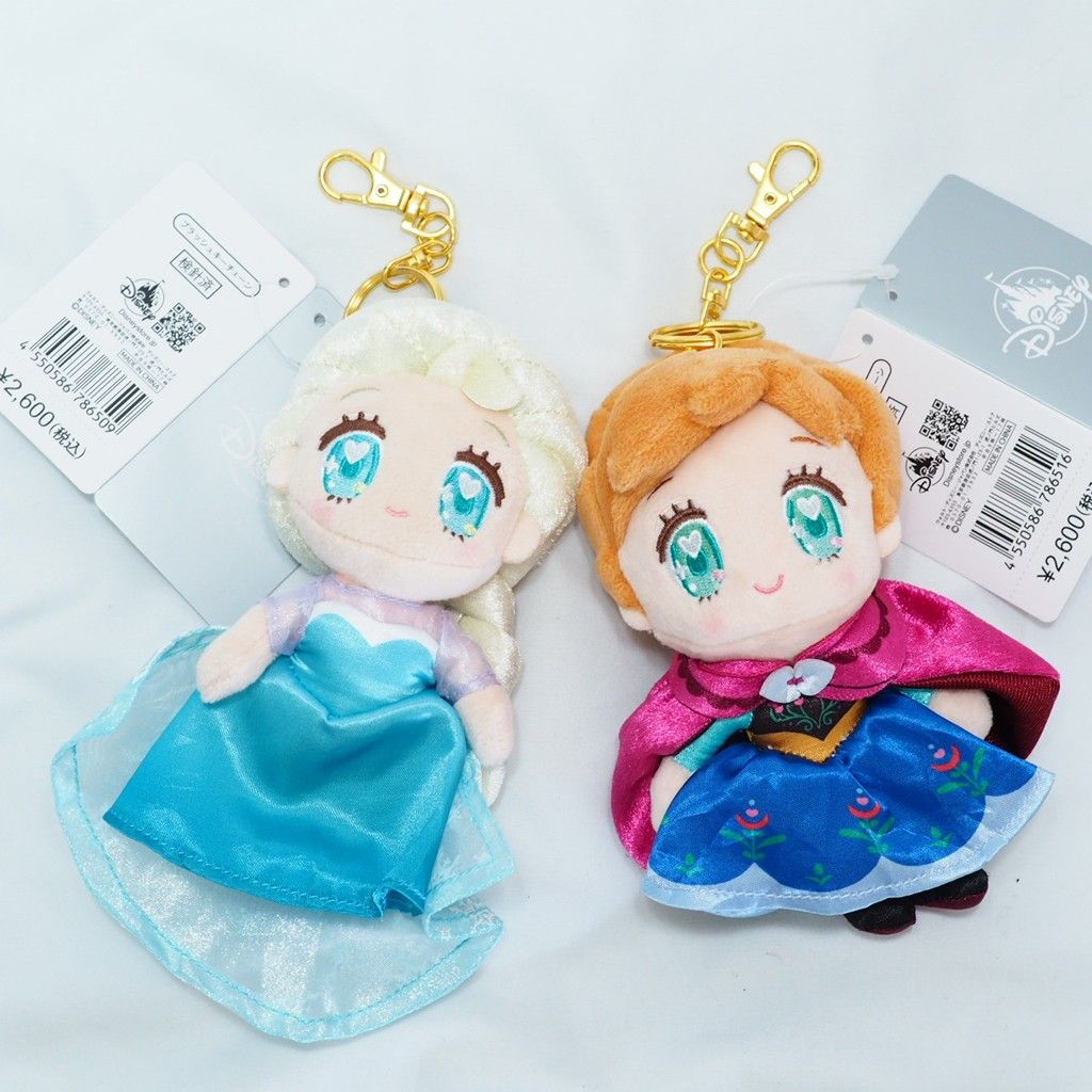 TINY アナと雪の女王 アナ エルサ ぬいぐるみ キーホルダー｜Yahoo