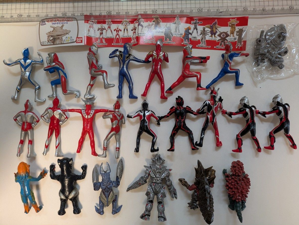 キャラエッグワンダーカプセルウルトラマンシリーズおまとめ23体