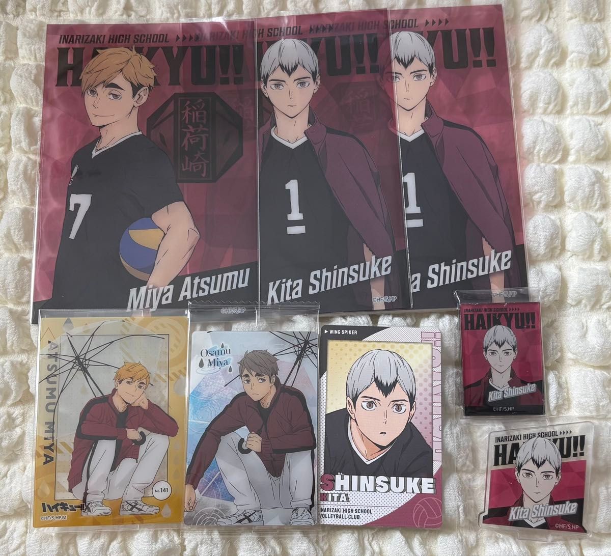 稲荷崎高校 まとめ売り 宮侑 宮治 北信介 ハイキュー｜Yahoo!フリマ