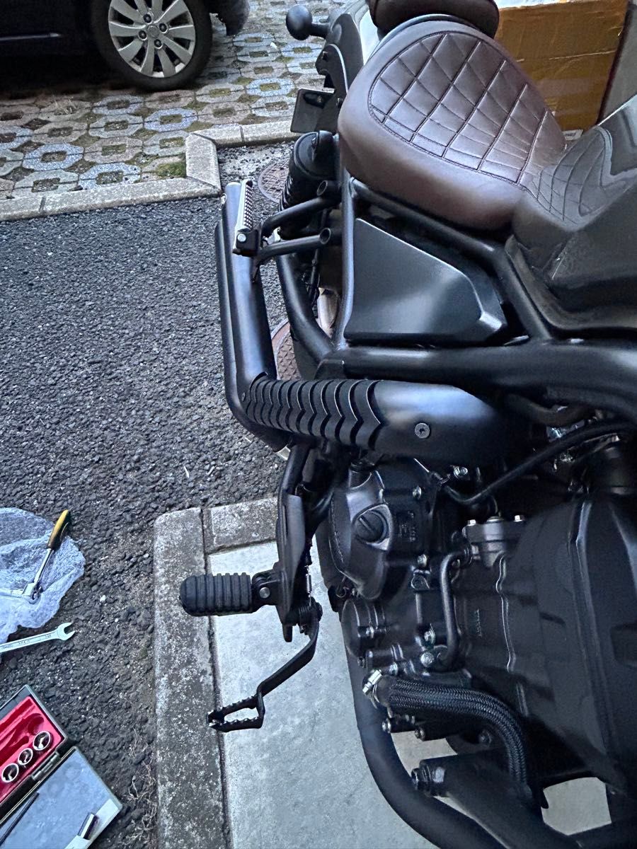 2017-2022年式レブル250用マフラー Gem classicV2改良モデル エンド