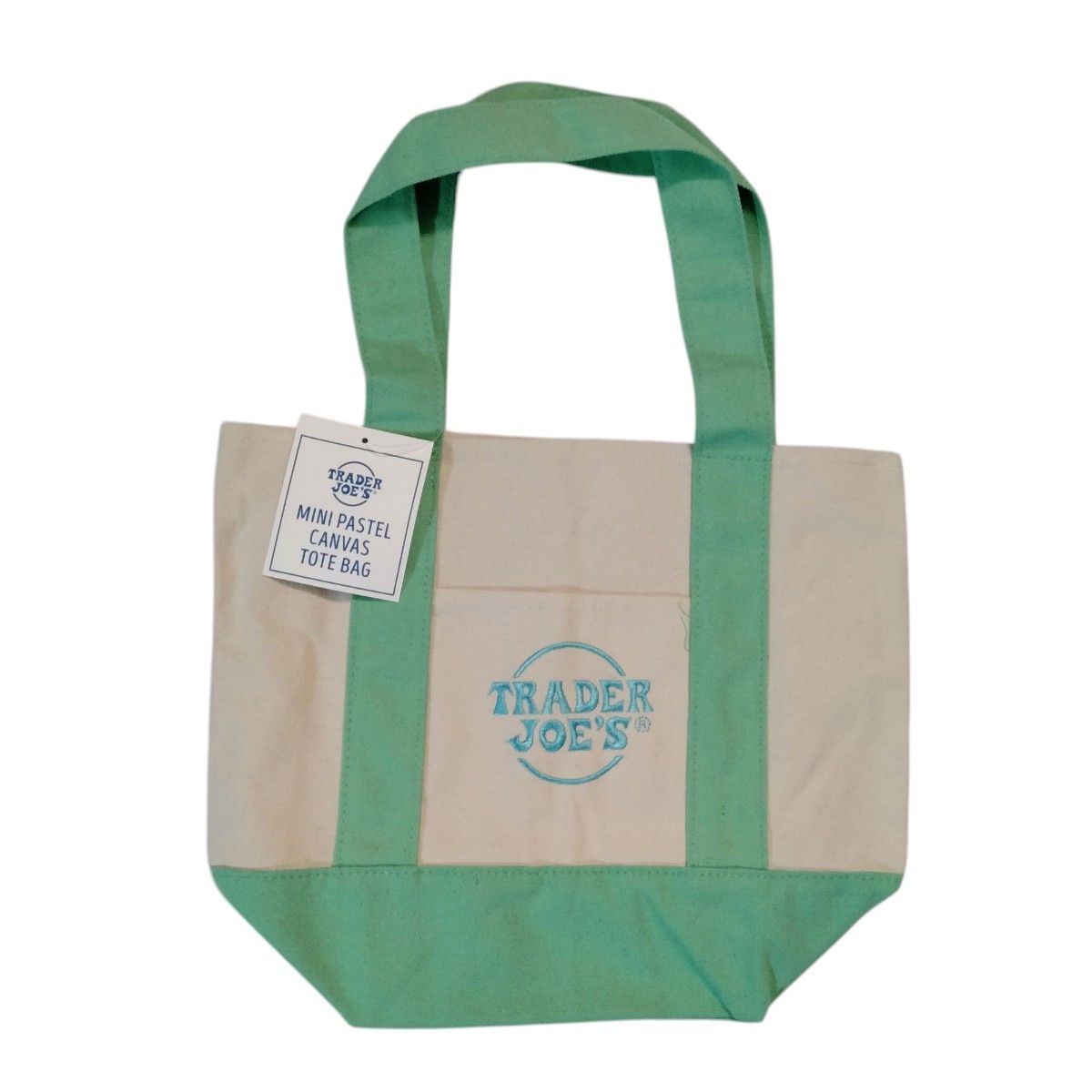 トレーダージョーズ ミニパステル キャンバストートバッグ 4個セット