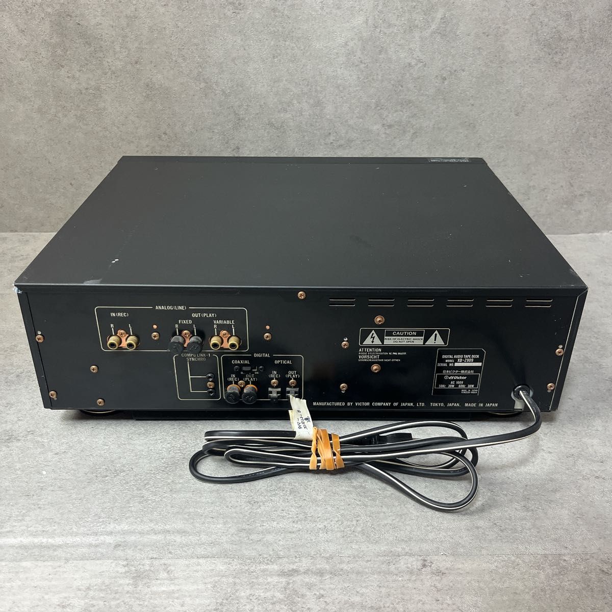 Victor ビクター DATデッキ XD-Z909 通電OK｜Yahoo!フリマ（旧PayPay