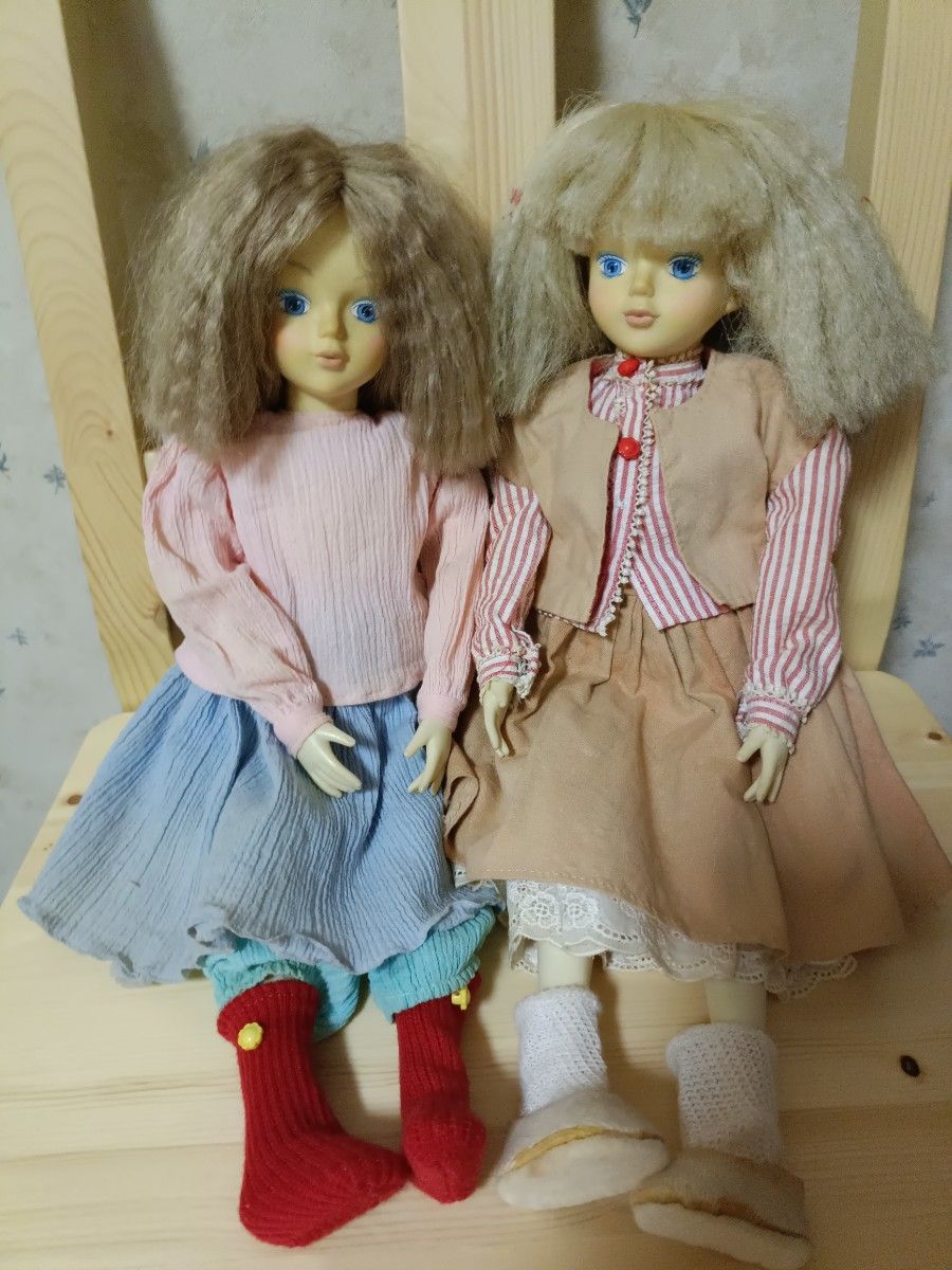 セキグチ ビスクドール 胴体布 昭和レトロ 2体セット 39ｾﾝﾁ｜Yahoo