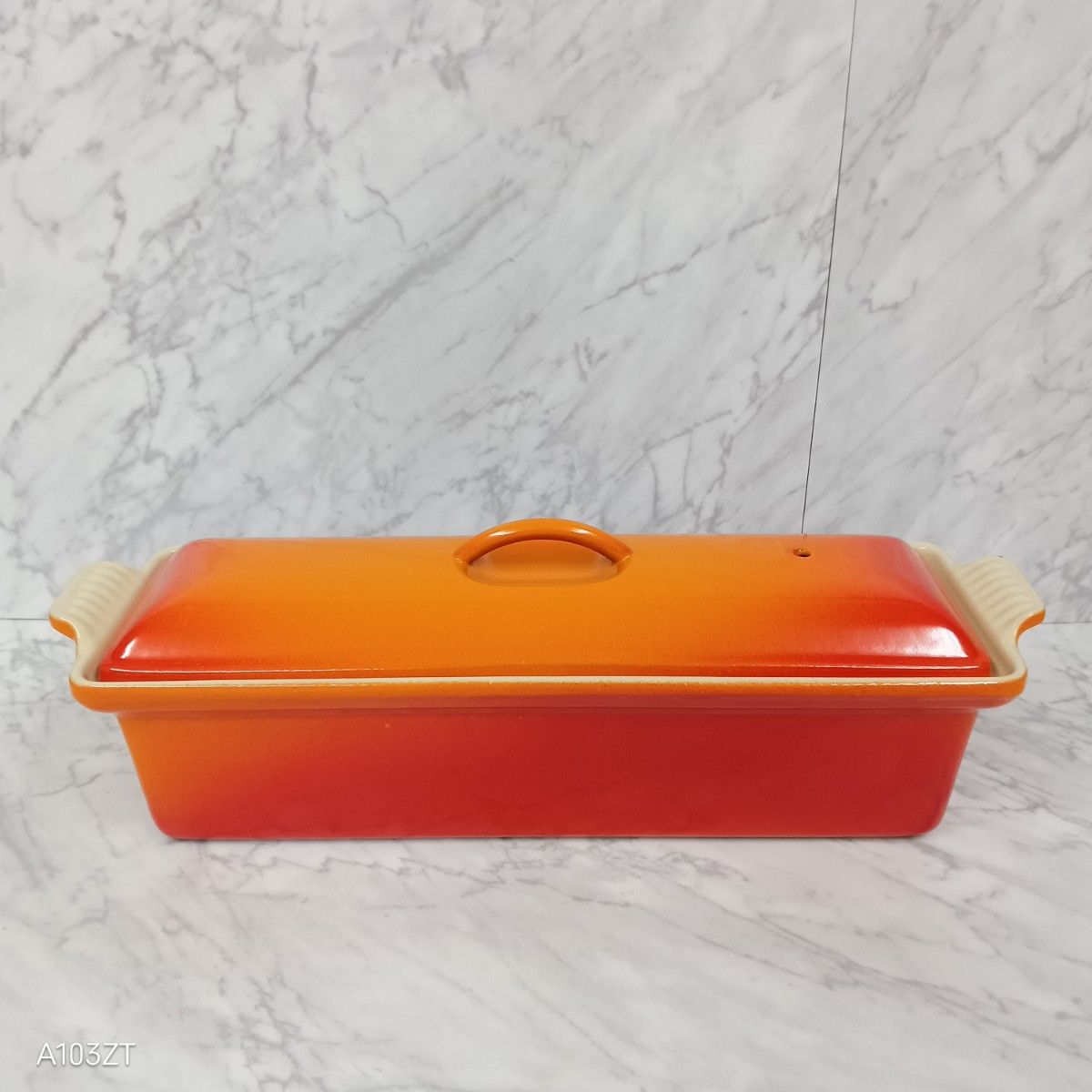 ル・クルーゼ LE CREUSET テリーヌオーバル 26 オレンジ ル・クルーゼ