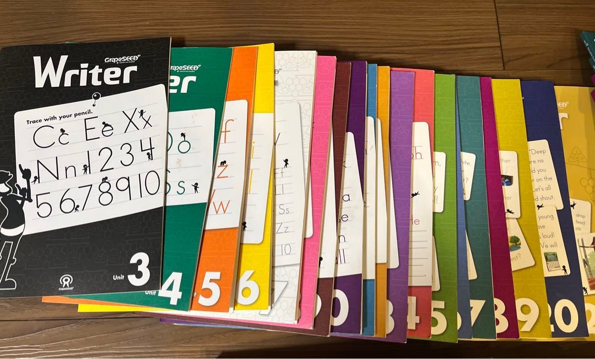 GrapeSEED 英語教材 グレープシード 英語 Unit 1〜21 テキスト writer