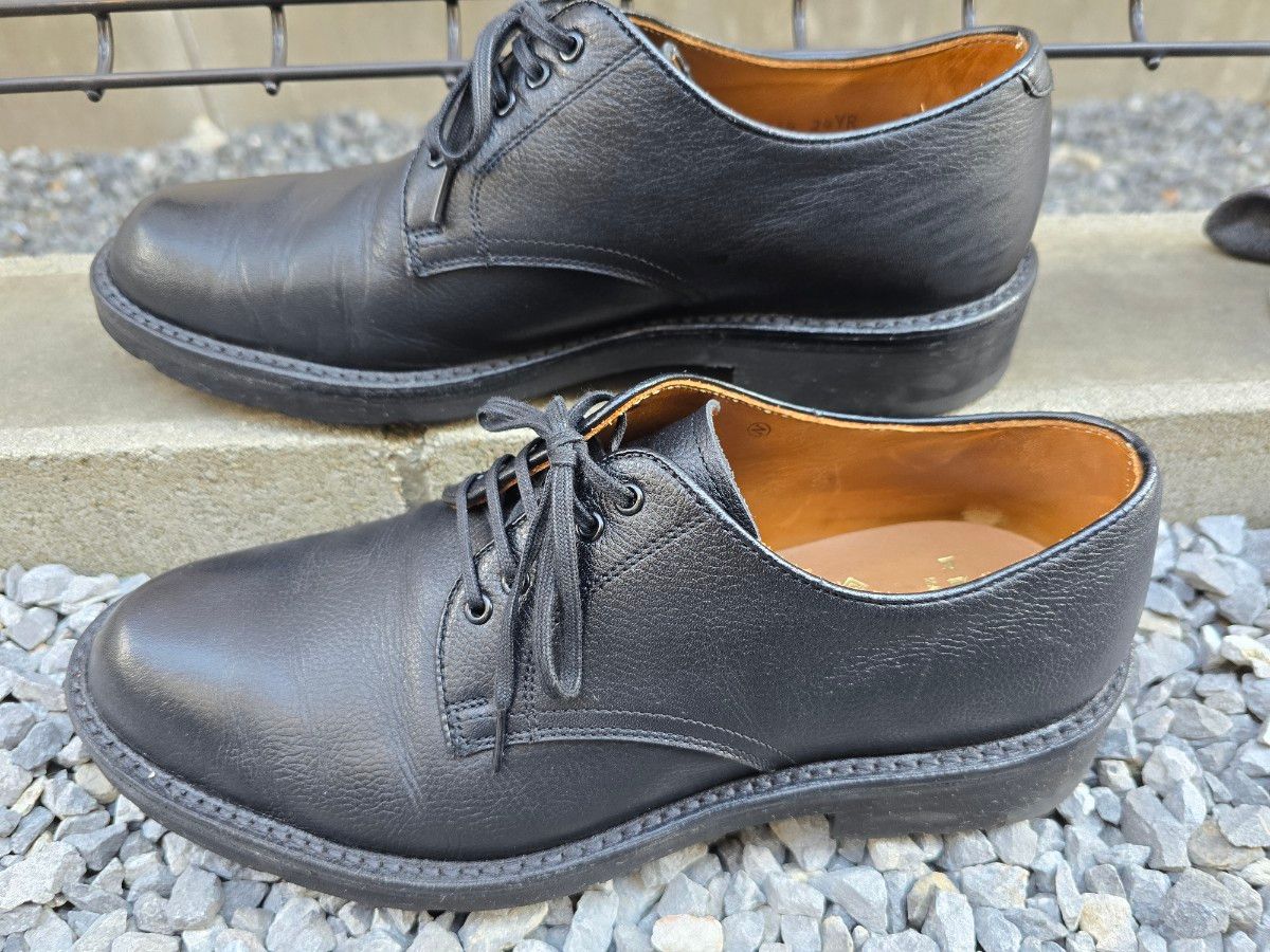 GORE-TEX REGAL シボ革 プレーントゥ 25 5cm レースアップ 日本製