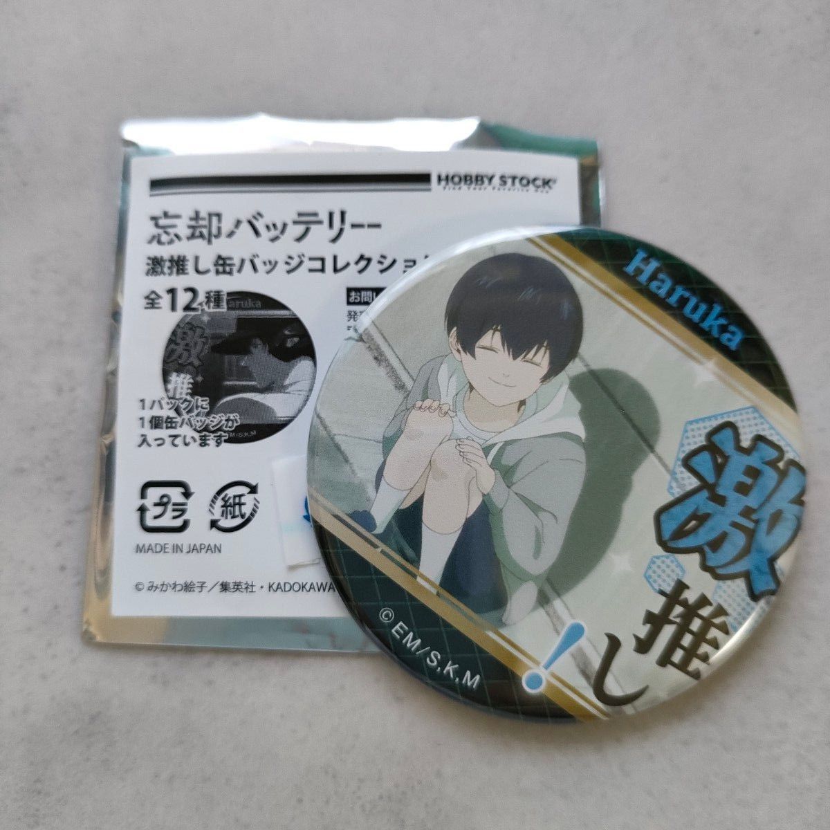 忘却バッテリー 激推し缶バッジ vol 3 シークレット 清峰 幼少期 希少