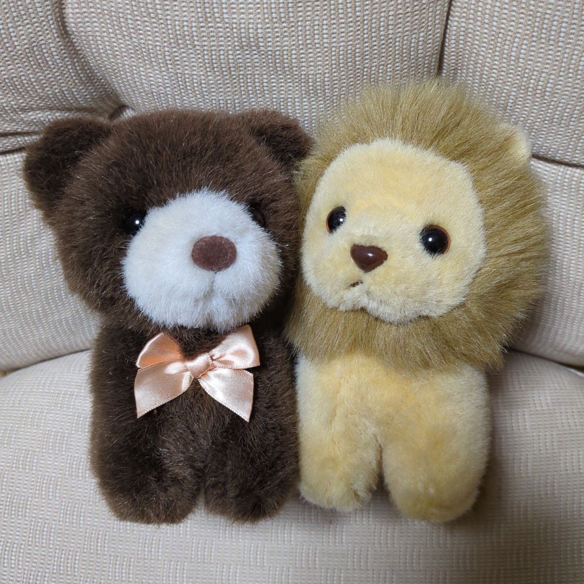 レトロ ぬいぐるみ くま ライオン NAKAJIMA ナカジマ Heart & Heart