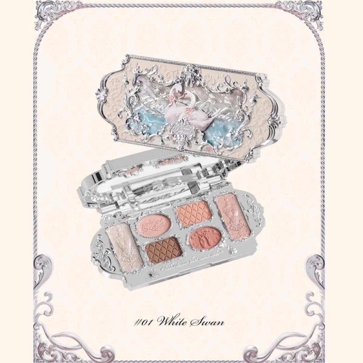 新品未開封】フラワーノーズ スワンバレエシリーズ 白鳥 アイシャドウ
