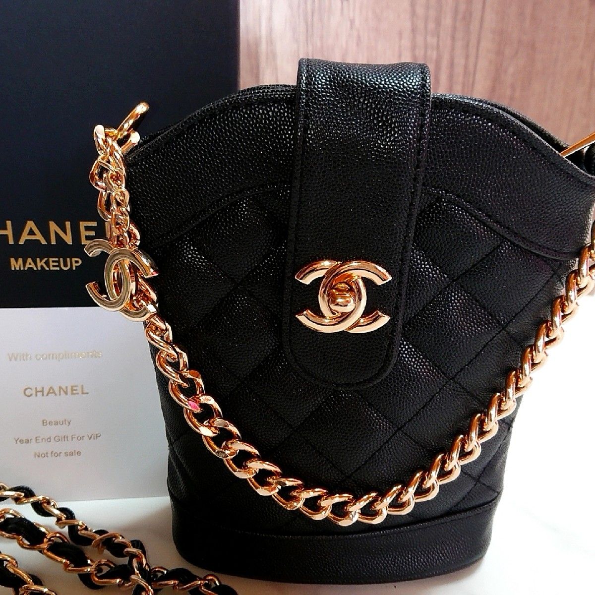海外シャネルノベルティバッグ ショルダーバッグ 2way｜Yahoo!フリマ
