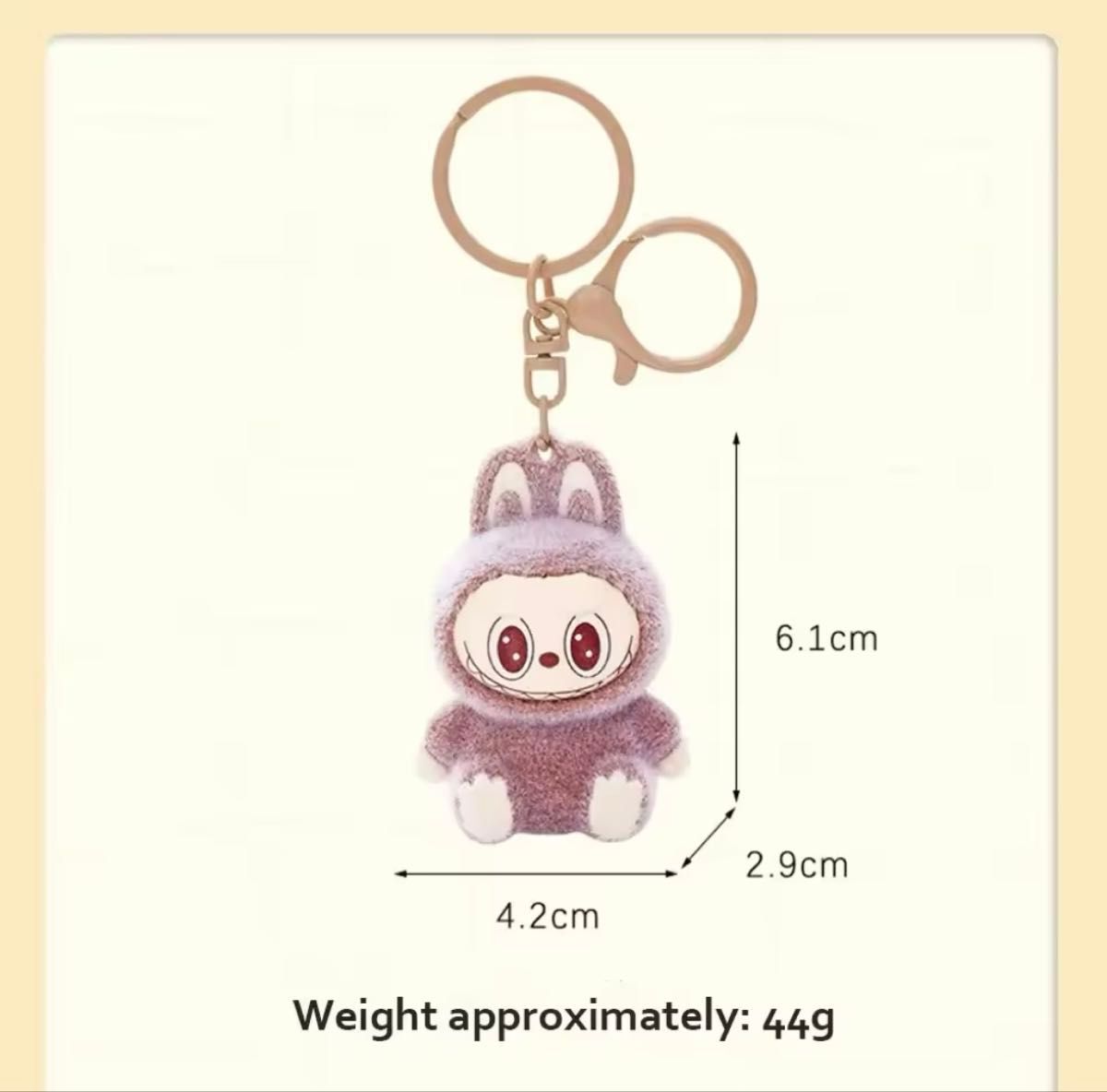 新品未使用】ラブブぬいぐるみキーホルダー白×1｜Yahoo!フリマ（旧