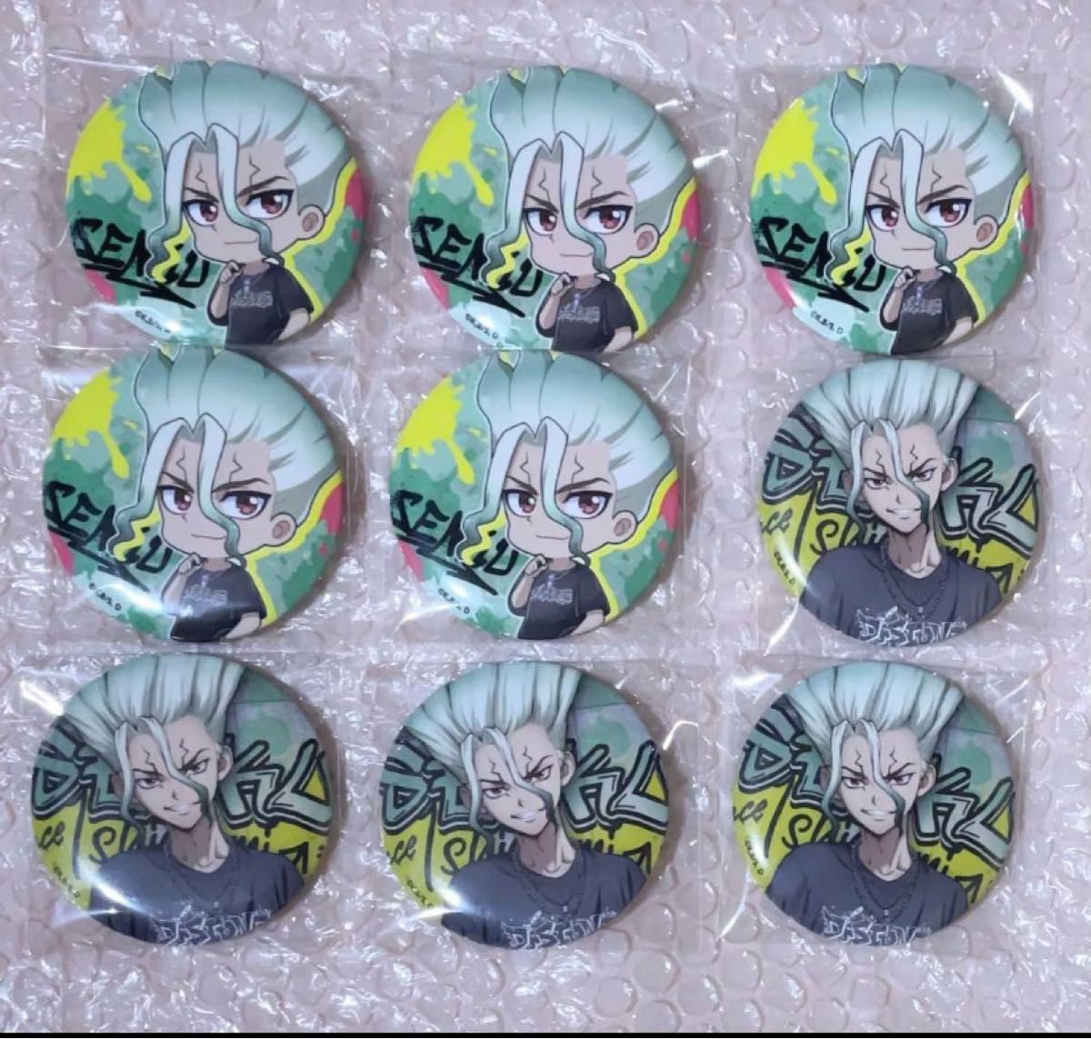 Dr.STONE 石神千空 ウォルマ バッジ 29個 まとめ Dr.STONE 石神千空