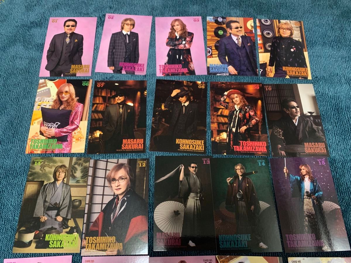 THE ALFEE 2025 春ツアー トレカ 30枚 コンプリートセット｜Yahoo