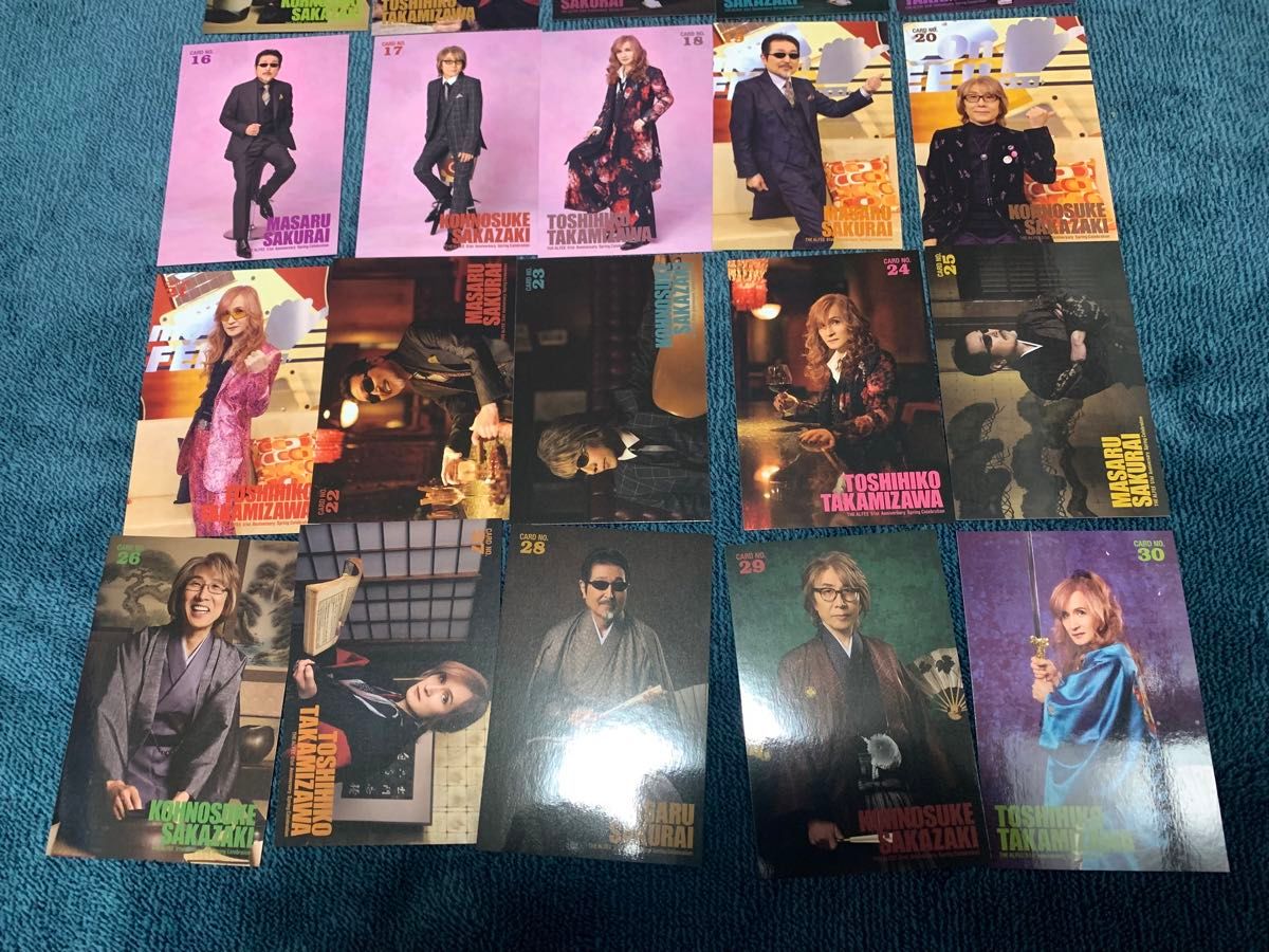 THE ALFEE 2025 春ツアー トレカ 30枚 コンプリートセット｜Yahoo