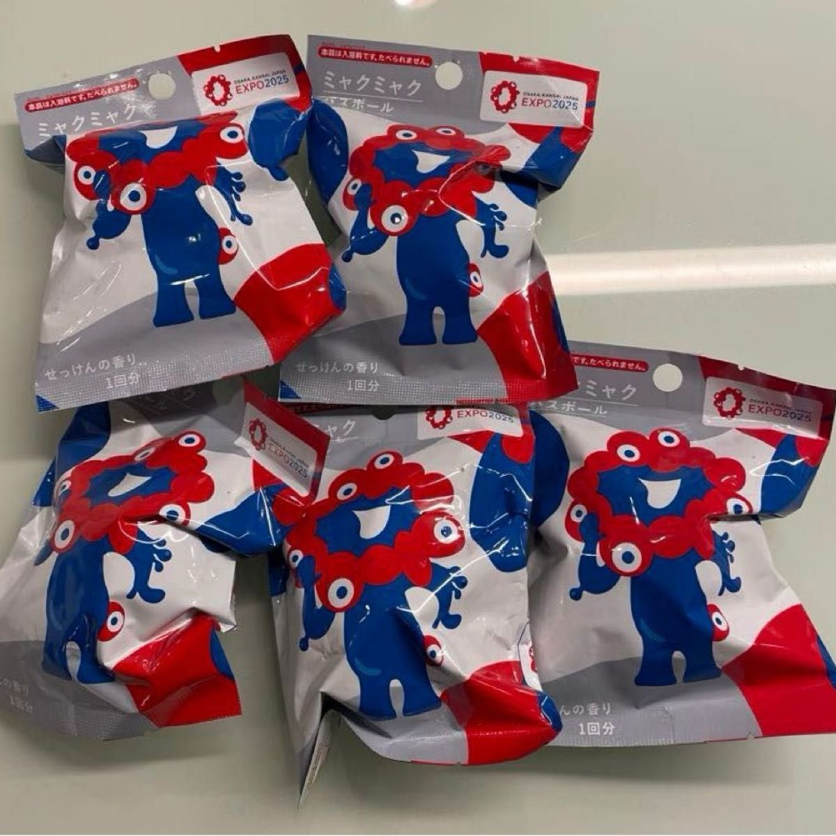 関西・大阪万博 ミャクミャク バスボール 5個セット EXPO2025｜Yahoo