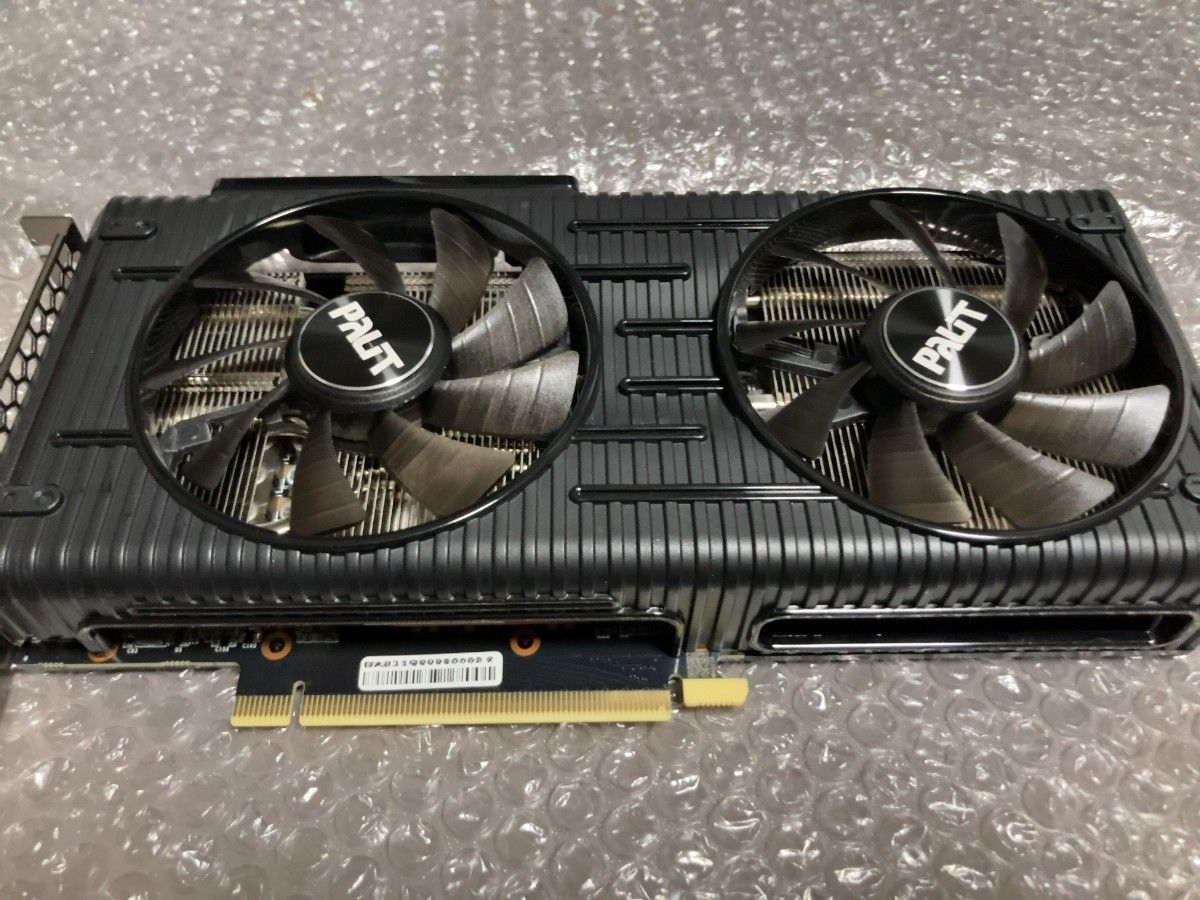 動作確認済】 GeForce RTX3060Ti Dual 8GB GDDR6 Palit｜Yahoo!フリマ