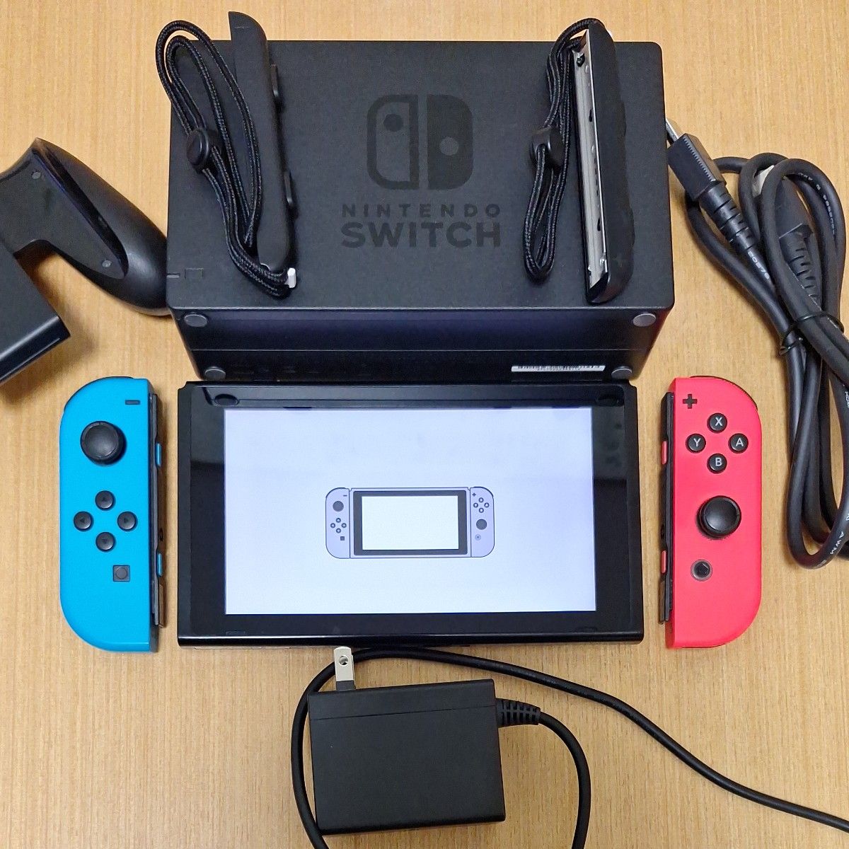 ジャンク】旧型Nintendo Switch 本体 ネオンブルー/ネオンレッド