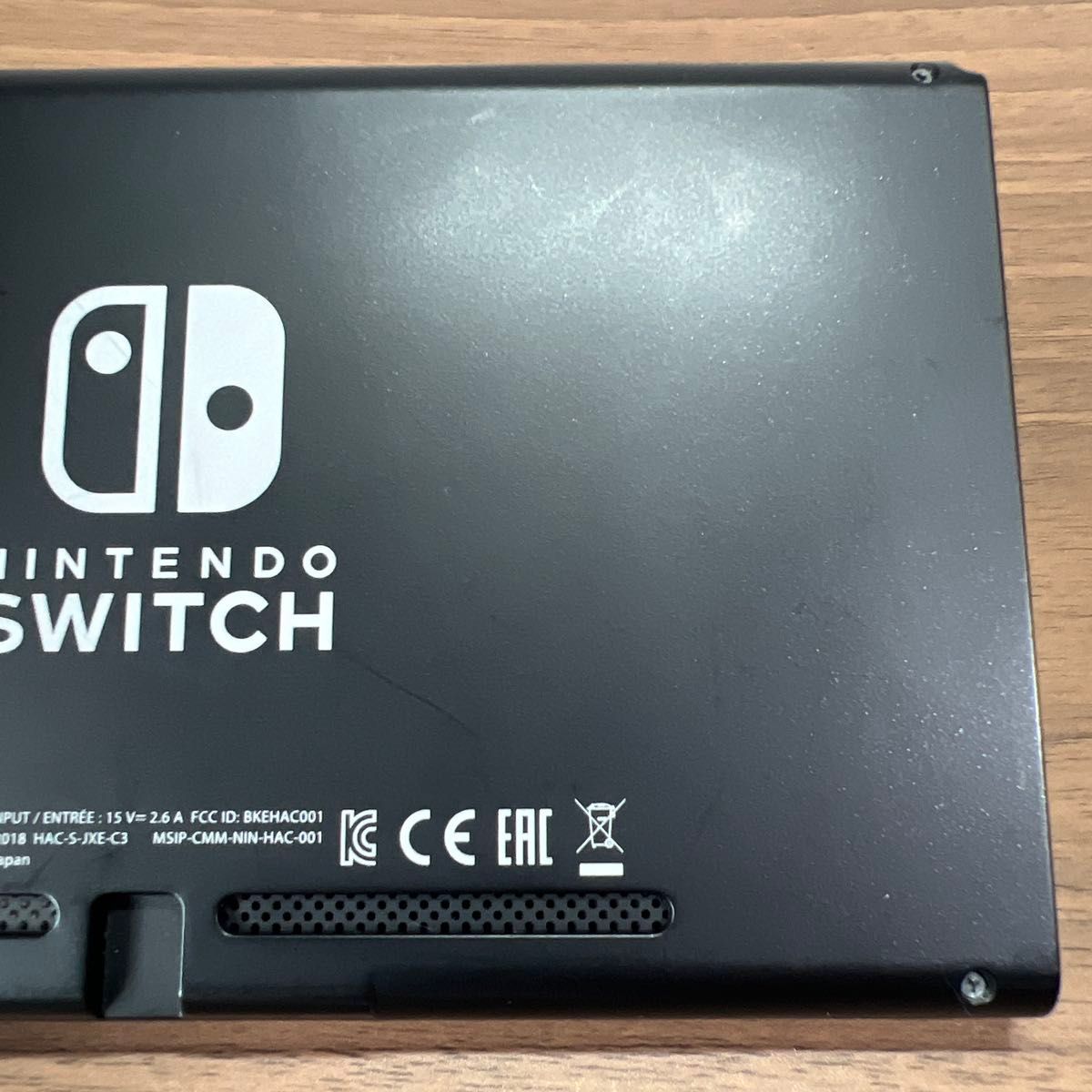 本体傷少・動作確認済 Nintendo Switch HAC 旧型 本体 2018年製 付属品