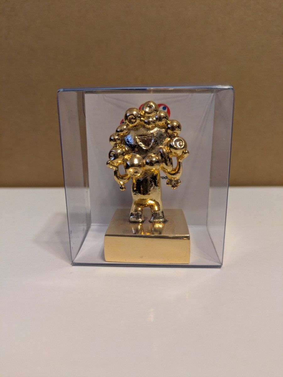 ミャクミャク 金印 ゴールデンスタンプ 日本国宝展 大阪市立美術館