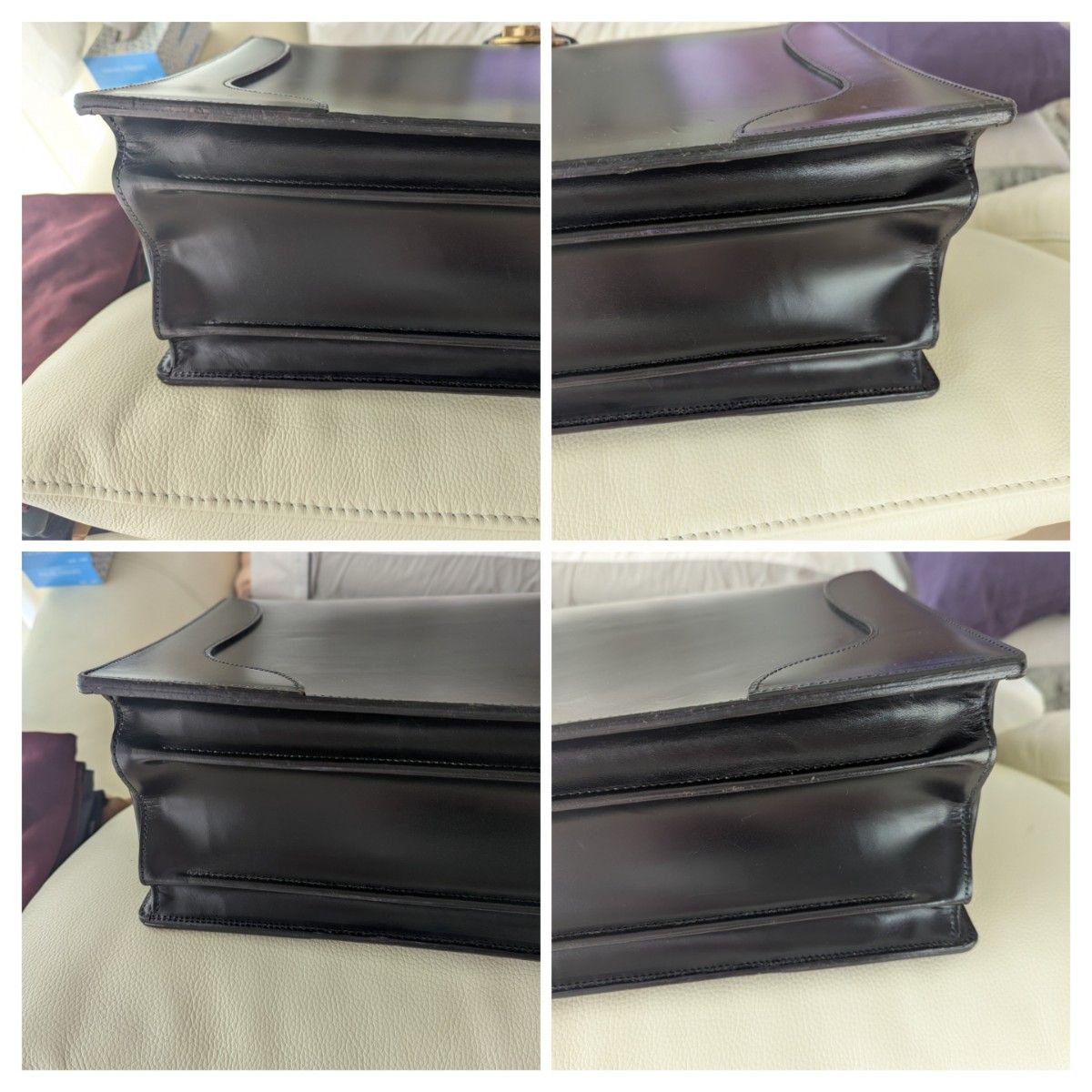 万双 三つマチ ダレスバッグ 旧レザー仕様｜Yahoo!フリマ（旧PayPay