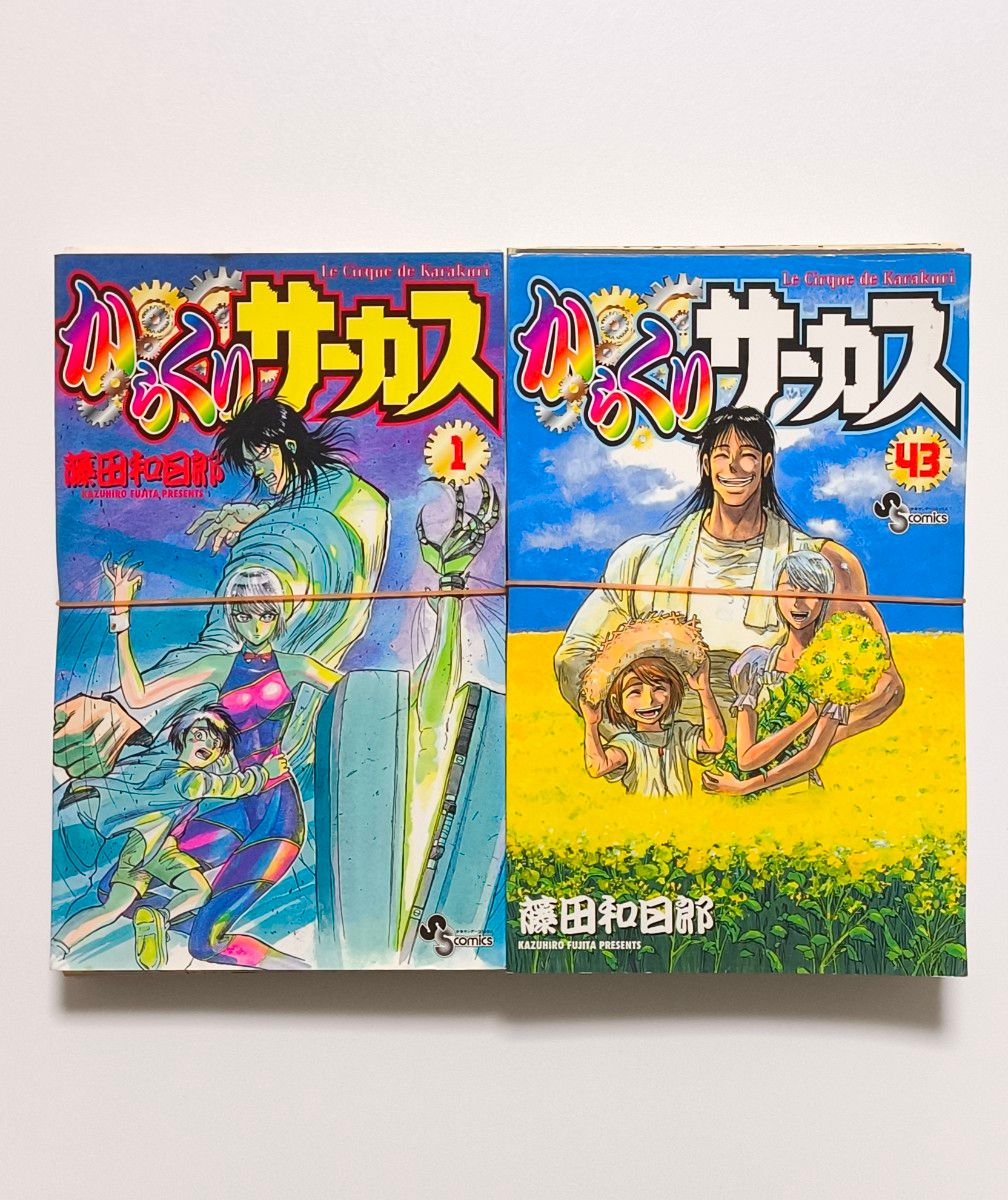 裁断済み からくりサーカス 1~43 完結 全巻セット 藤田和日郎 小学館