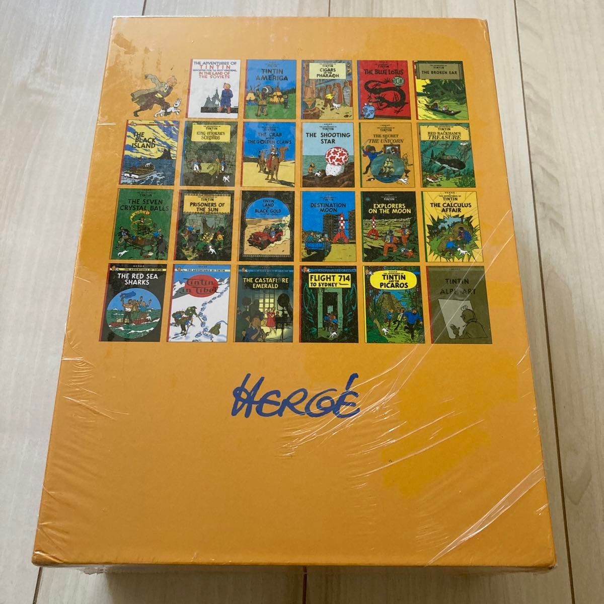 タンタンの冒険 The adventures of TinTin 洋書 8冊 タンタンの冒険