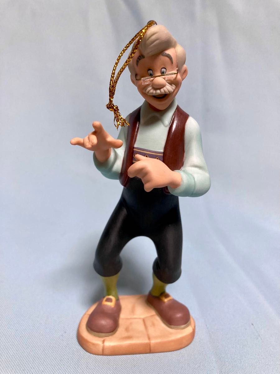 再出品可 WDCC ディズニー ピノキオ オーナメントセット フィギュア