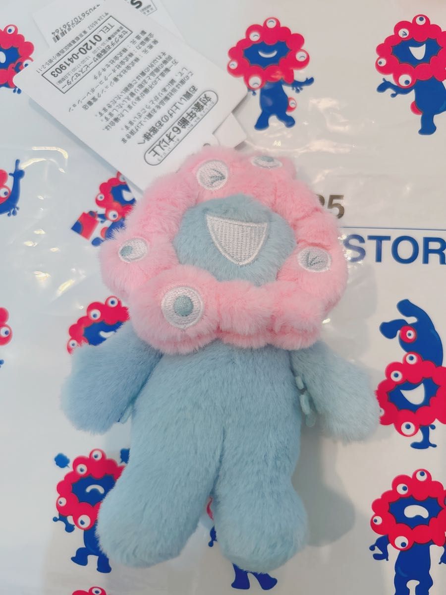 ラスト1点 ミャクミャク パステル ブルー ぬいぐるみ 大阪万博 会場内