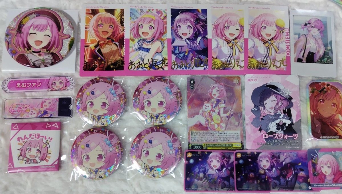 鳳えむ グリ缶 まとめ売り 鳳えむ プロセカ 缶バッジ グリ缶