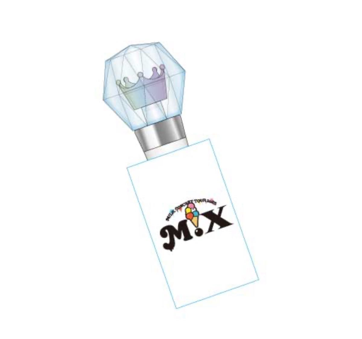 M LK］ミルクラスタルスティック3 ペンライト ミルク 新品未開封