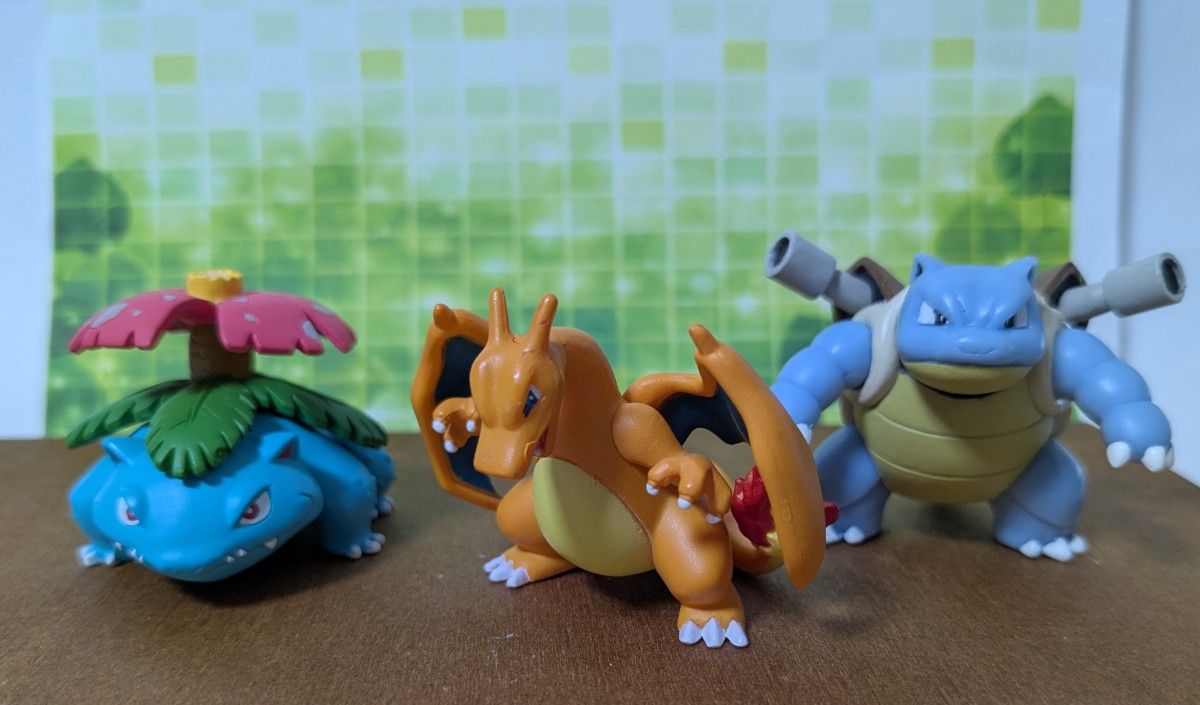 ポケモン 初代御三家 モンコレ3体セット リザードン カメックス