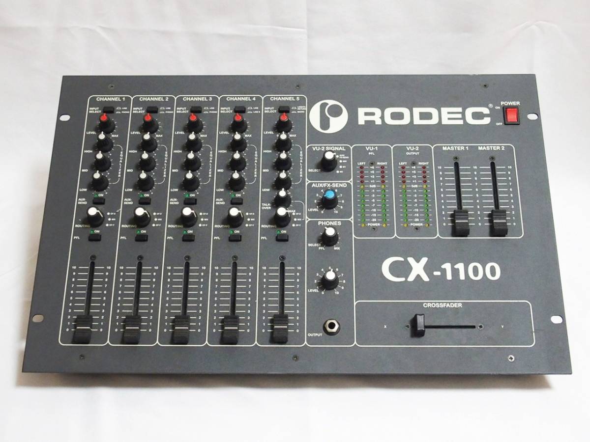 Yahoo!オークション - 超希少 RODEC CX-1100 ミキサー