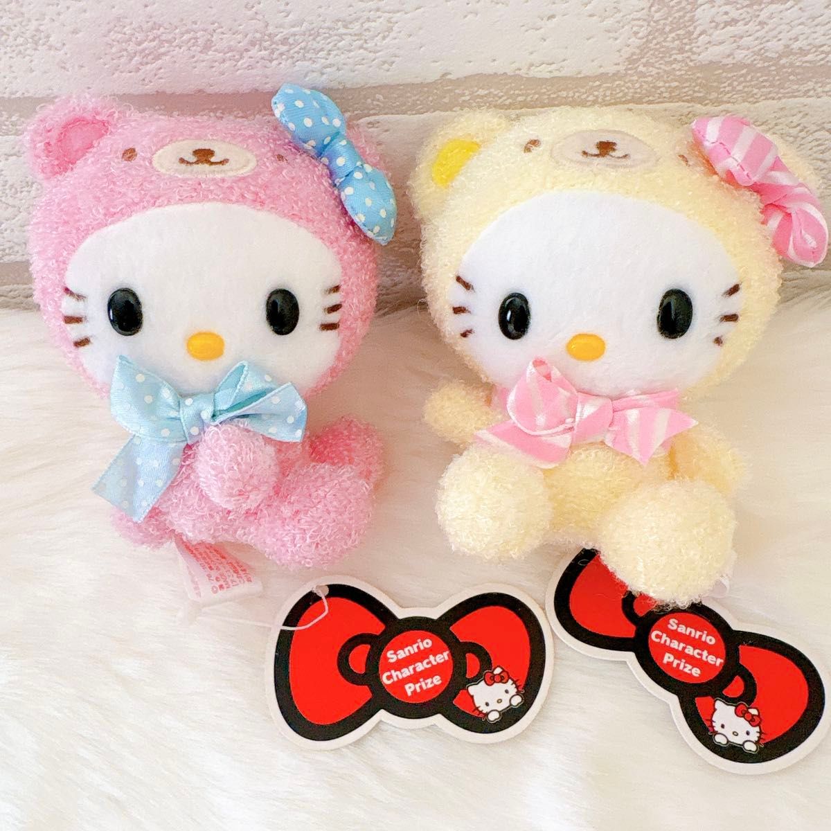 ハローキティ くま 着ぐるみ マスコット ぬいぐるみ サンリオ 2010