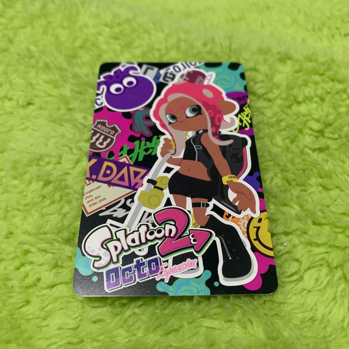 スプラトゥーン2 オクトエキスパンション ダウンロードカード 使用済み