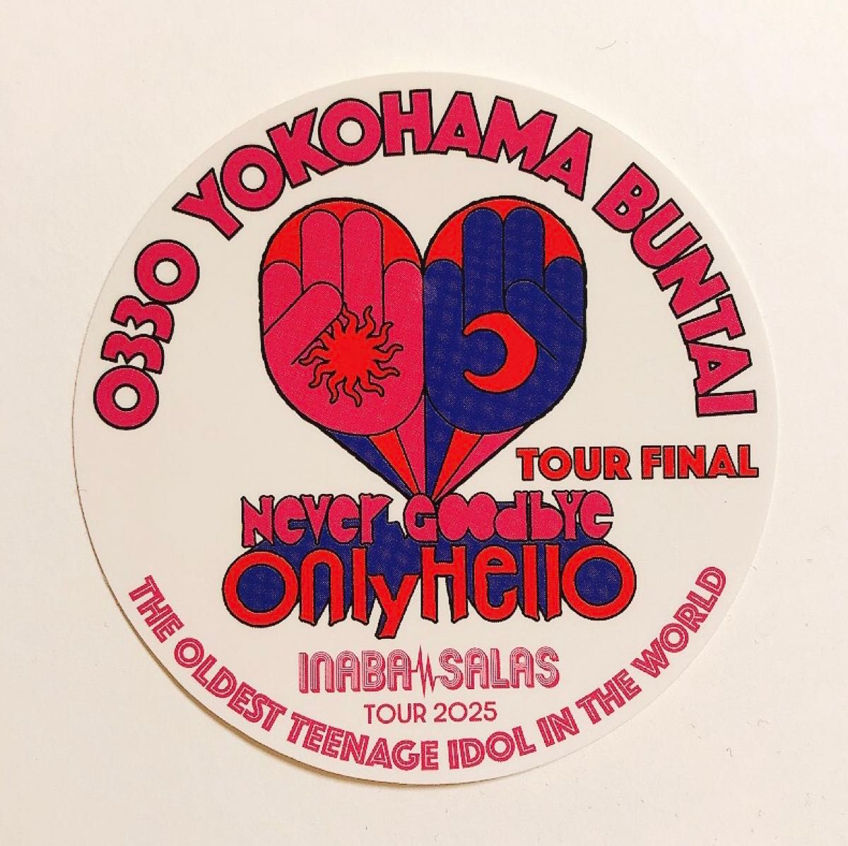 非売品 B'z 稲葉浩志 INABA/SALASイナバサラス【3/30横浜 ツアー