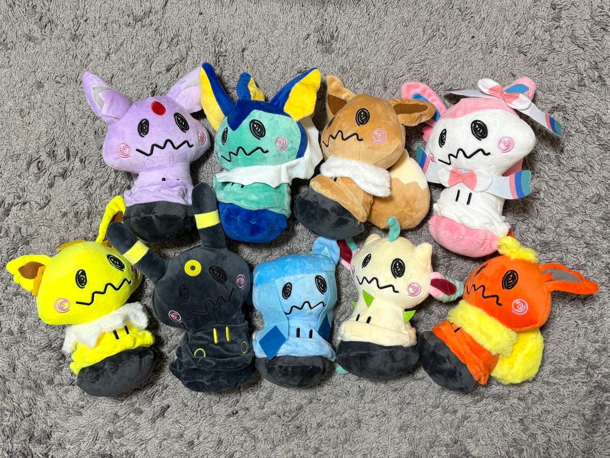 ブイズ イーブイ ぬいぐるみ 9体セット ポケモン ミミッキュ｜Yahoo