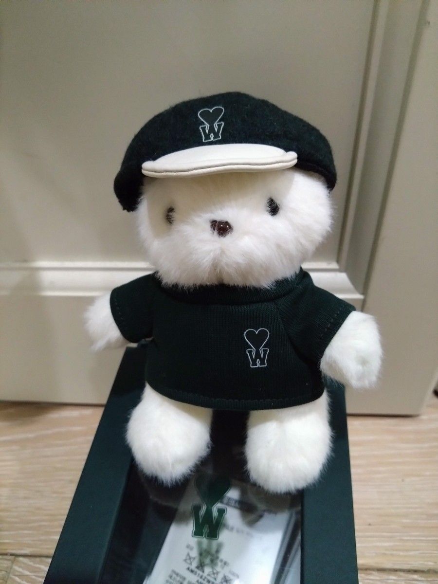 ami paris × チェ・ウシク コラボ キーリング テディベア｜Yahoo