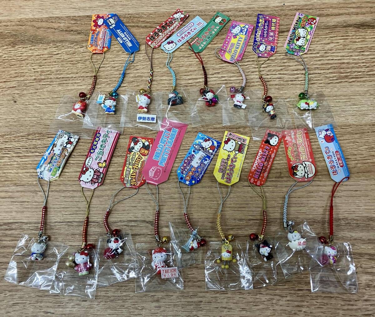 ご当地キティ ストラップ まとめ売り 17点 ご当地キティちゃん