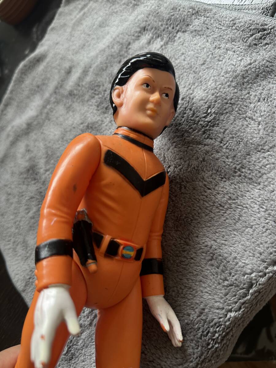 Yahoo!オークション - 当時物 ブルマァク マット隊員 ソフビ 面取れ 郷