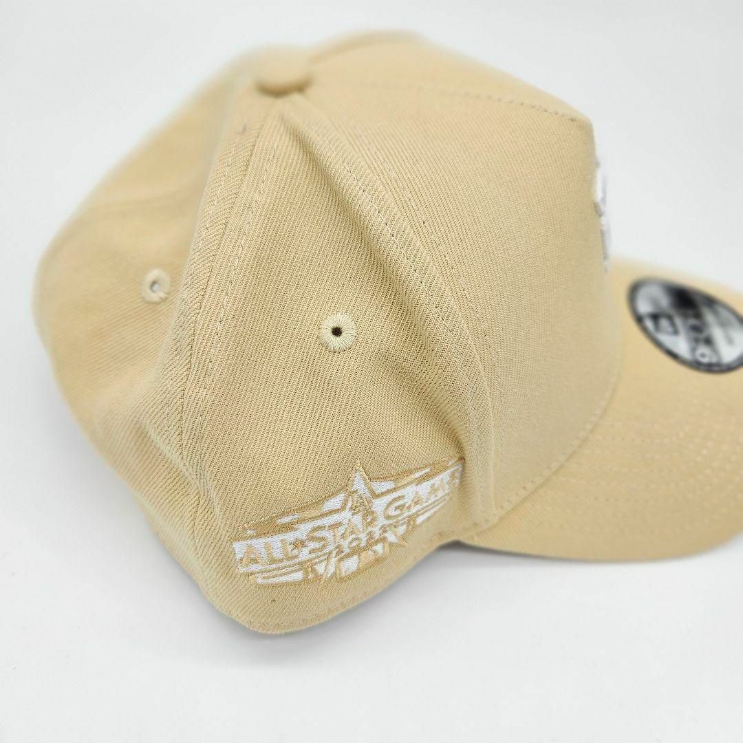 逆ロゴ 茶 ベージュ ドジャース ニューエラ キャップ LA 限定 9FORTY