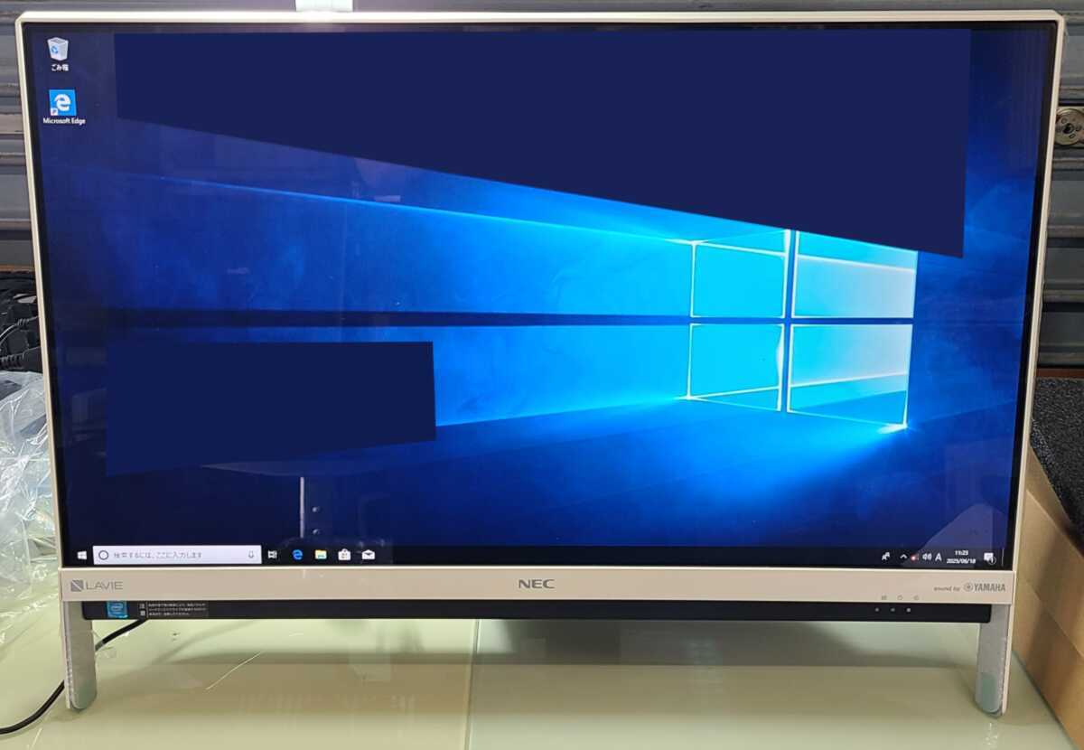 デスクトップ NEC モニタ一体型 NEC LAVIE DA370/H PC-DA370HAW-E3 一