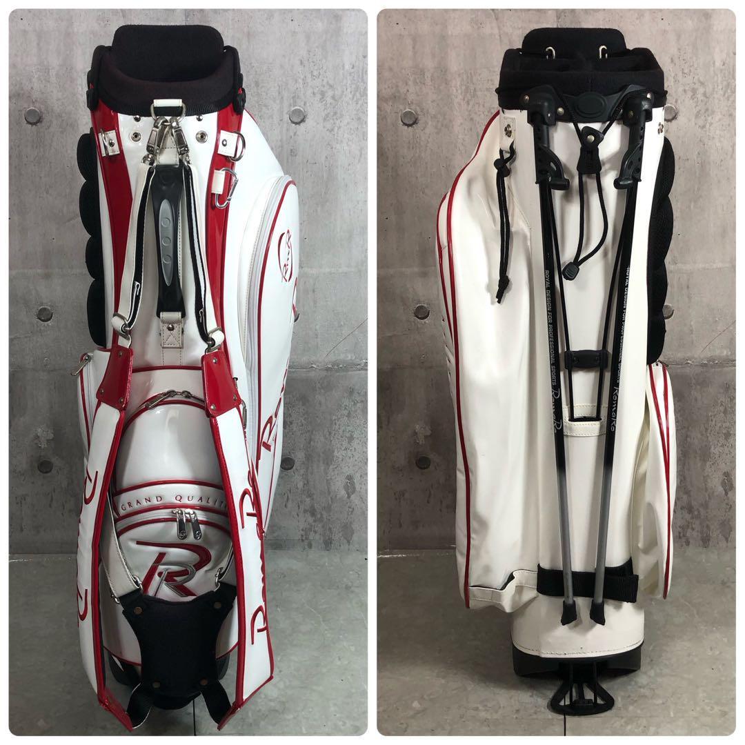 RomaRo ロマロ キャディバッグ ゴルフケース スタンド式 4点固定 6分割