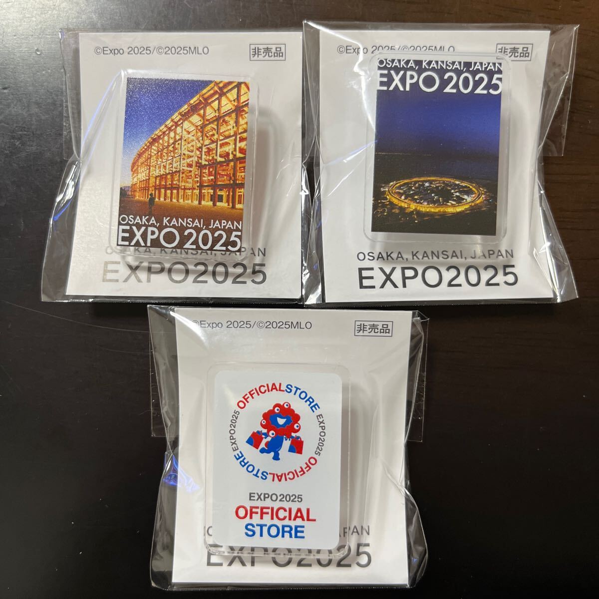 非売品】 万博 5月平日限定 来場者 ピンバッジ 大阪 関西万博 大屋根