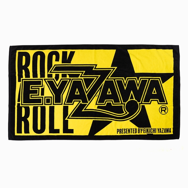 矢沢永吉 ジャガードスペシャルビーチタオル(ロゴ)イーグル 矢沢永吉