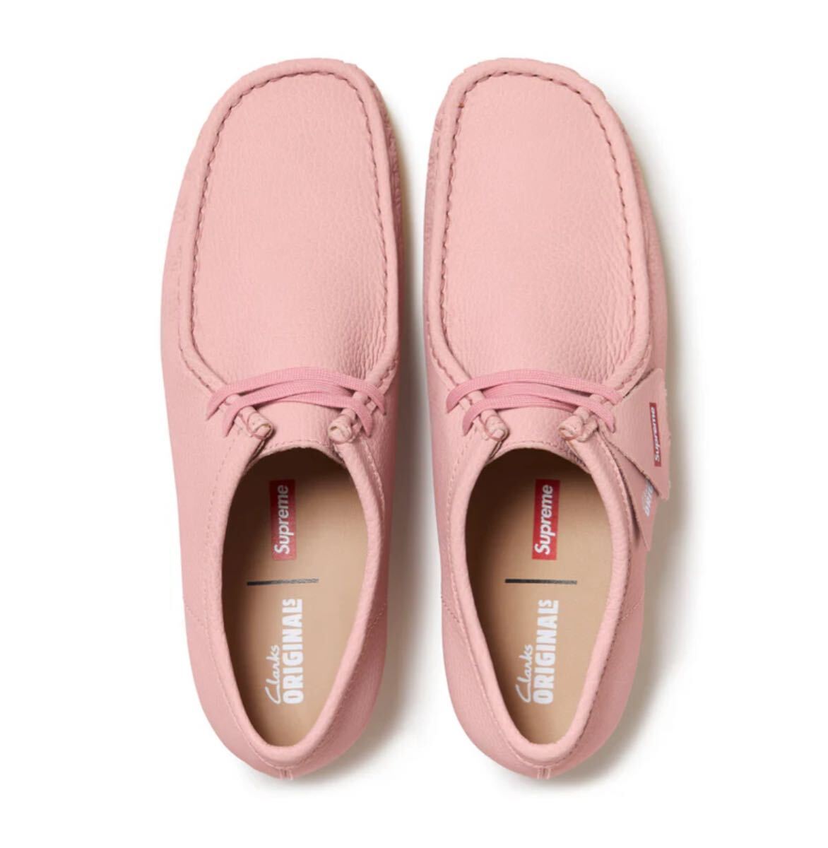 Supreme × Clarks 2025SS Reflective Wallabee Pinik 26 0cm