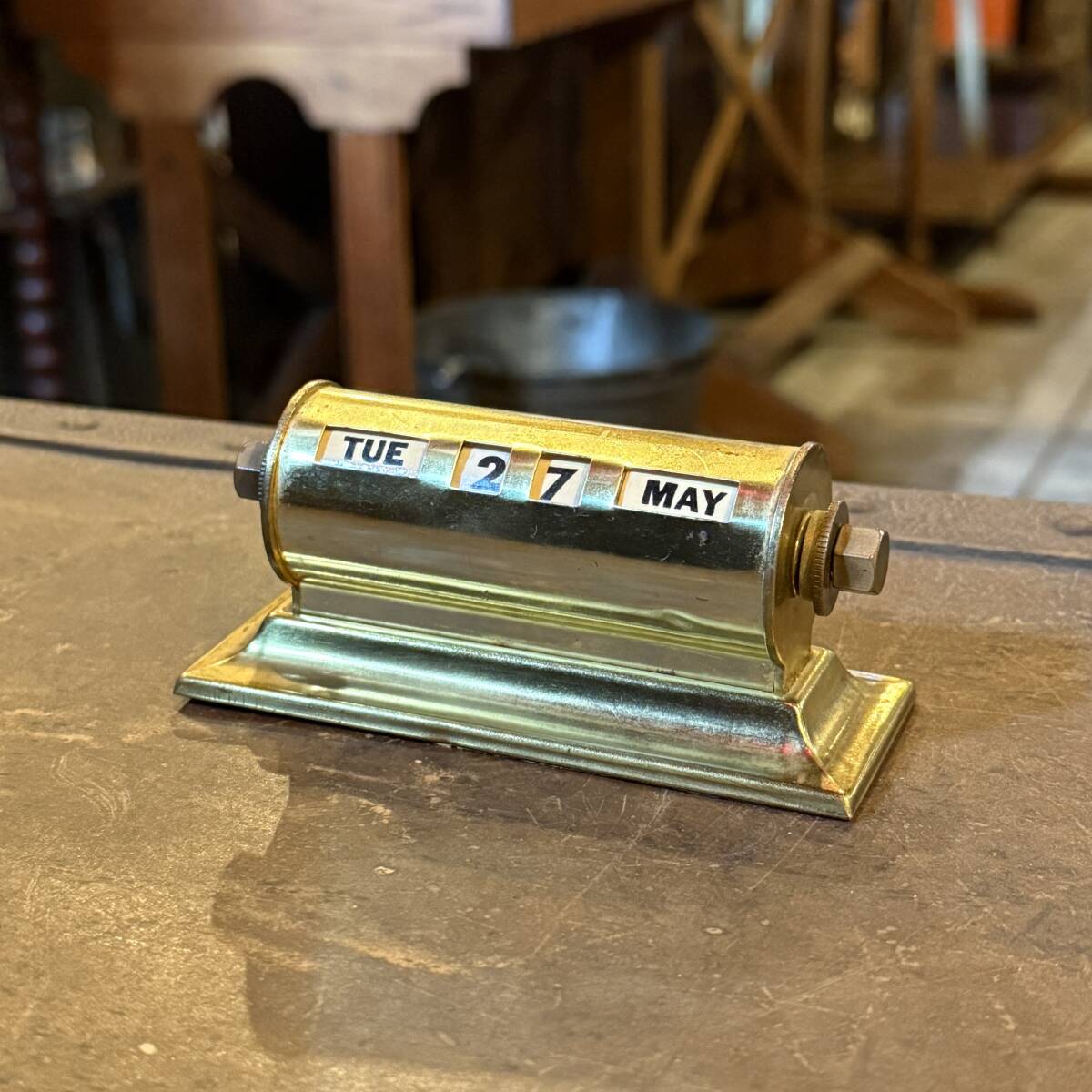 Vintage〜1960s パークシャーマン☆デスクカレンダー☆ビンテージ