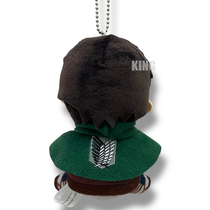 送料無料 進撃の巨人 お座りぬいぐるみマスコット エレン イェーガー