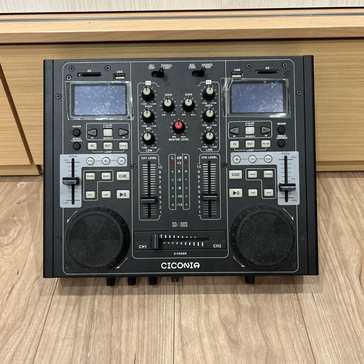 CICONIA SD-200S DJコントローラー CICONIA SD-200S DJコントローラー
