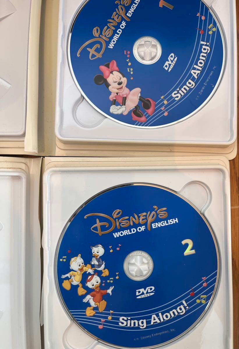 DWE ディズニー英語システム シングアロング 12巻 DVD CD 絵本 ガイド